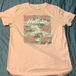 Pink short sleeve T-shirt